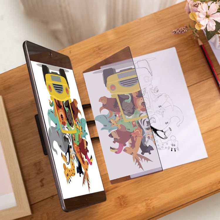 Zeichenbrett, Skizzenbuch, Optischer Projektor Für Mobiltelefone, Tablets Und Universelle Projektoren - soufeelde