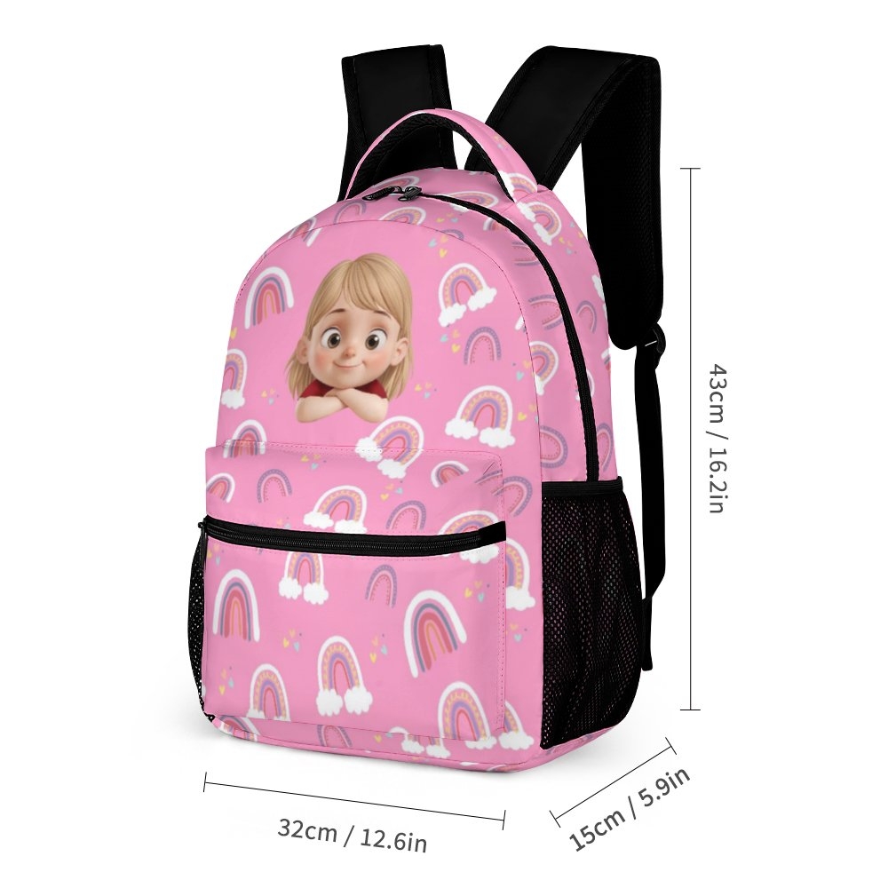 Individueller Kinderrucksack, Personalisierter Rucksack Mit Namen, Ein Schönes Geschenk Zum Schulanfang Für Kinder - soufeelde