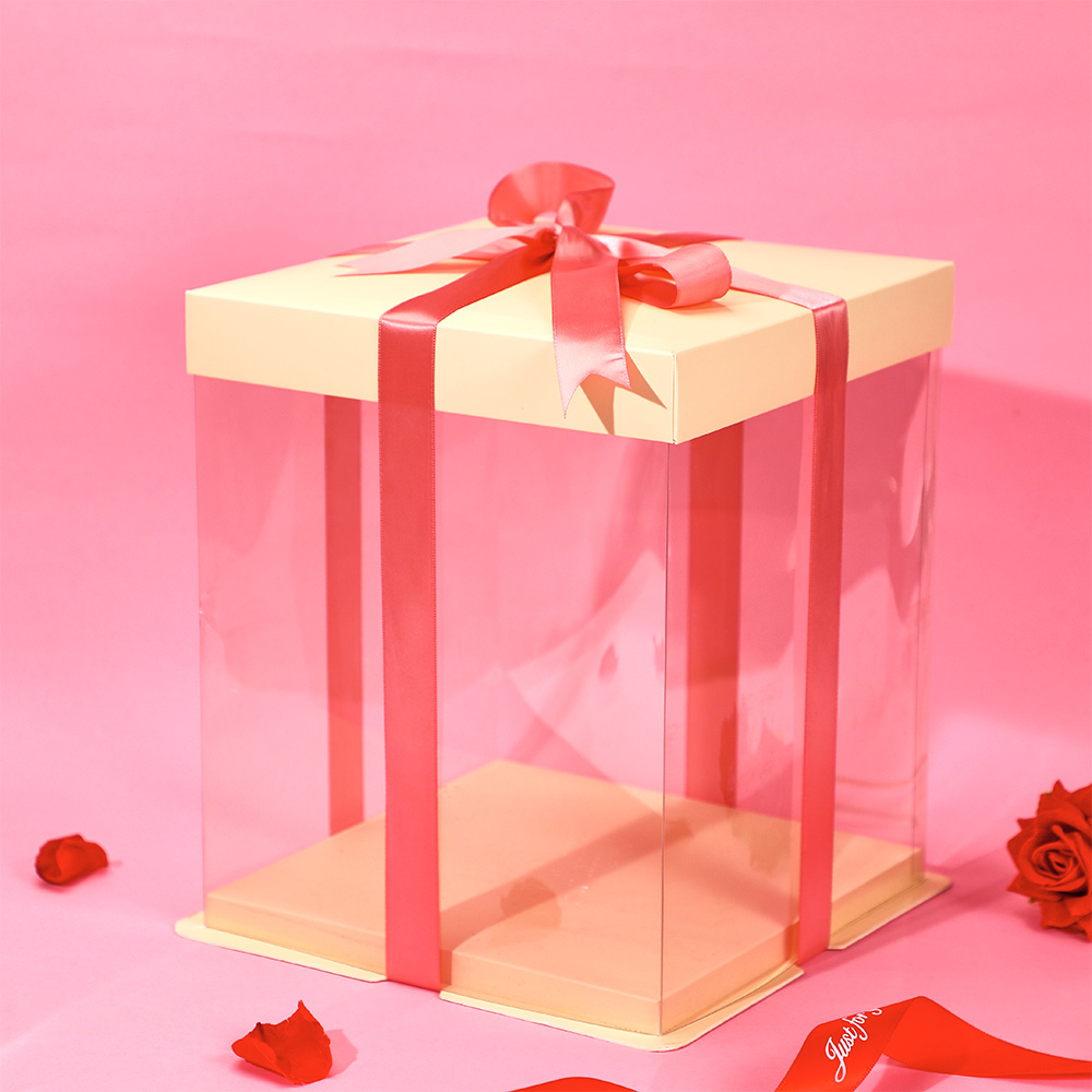 Caja De Regalo Con Osito Led Galaxy De 11,81 Pulgadas (30 Cm)Solo Caja