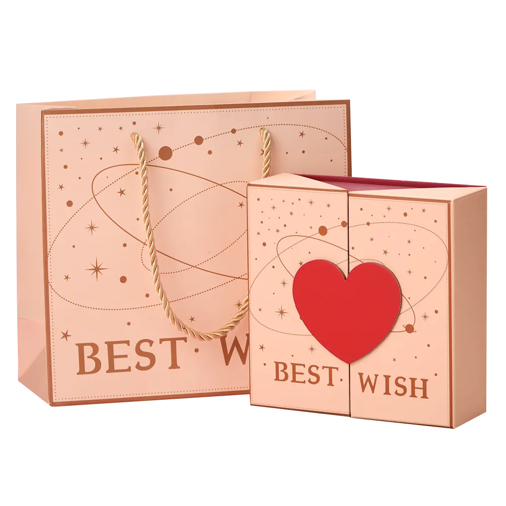 Caja De Regalo Para El Día De San Valentín De 5,91" × 5,91"