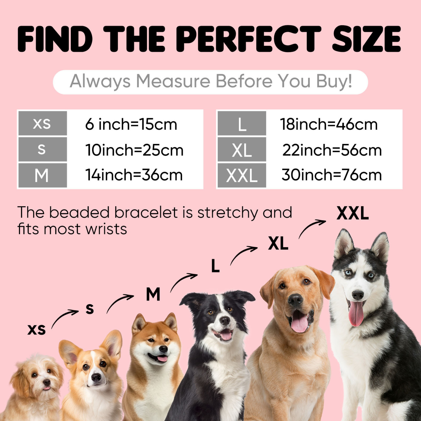 Collar Con Nombre De Mascota Personalizado. Incluye Una Pulsera A Juego De Regalo Gratis Para Tu Mascota. - soufeeles