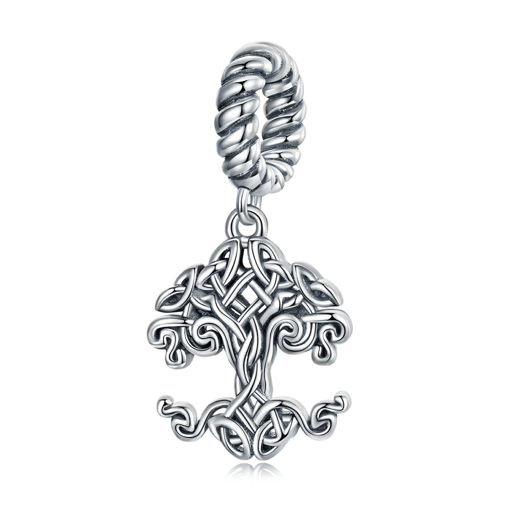 Ciondolo pendente albero della vita in argento sterling 925 yb2466