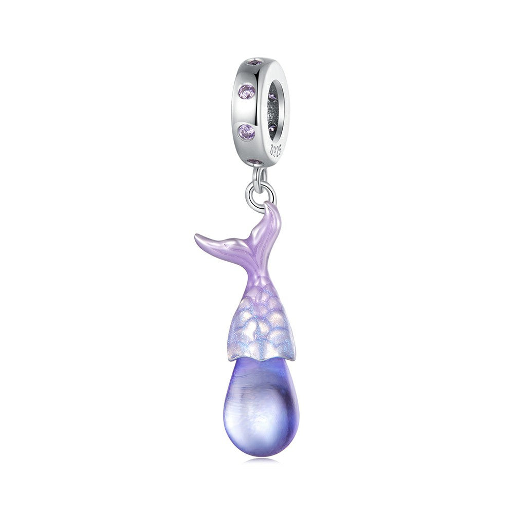 Ciondolo pendente con lacrime di sirena in argento sterling 925 yb2287