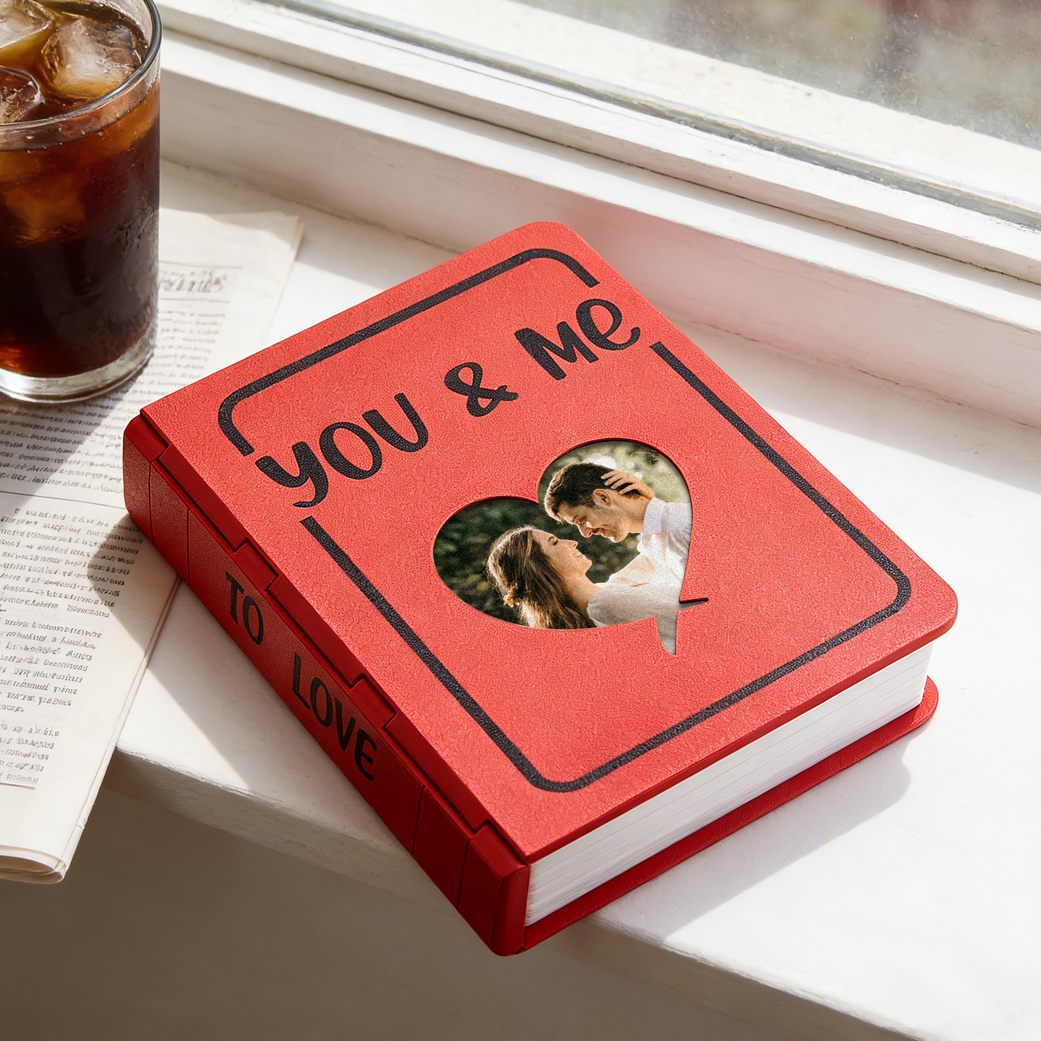 Álbum De Fotos Personalizado Con Impresión 3d Libros De Fotos Con Cubiertas Y Lomos Personalizados Diseño Expandible - soufeeles