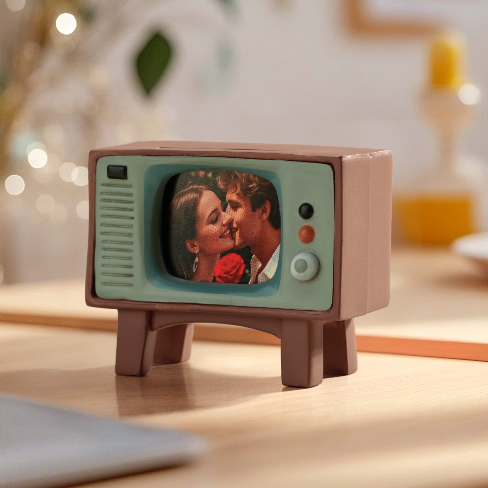 Foto Personalizada Mini Adornos De Tv Personalidad Linda Accesorios De Coche Regalos Para Él - soufeeles