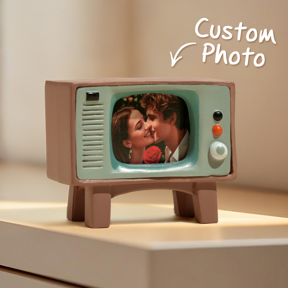 Foto Personalizada Mini Adornos De Tv Personalidad Linda Accesorios De Coche Regalos Para Él - soufeeles