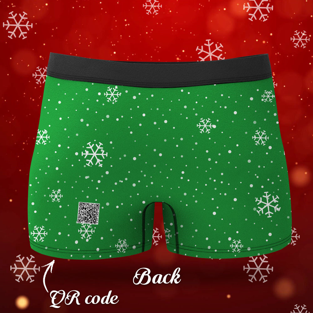 Boxers Personalizados Con Cara De Novia, Pantalones Cortos, Ropa Interior Con Foto Personalizada, Regalo De Navidad Para Hombres, Regalo Ar View - soufeeles