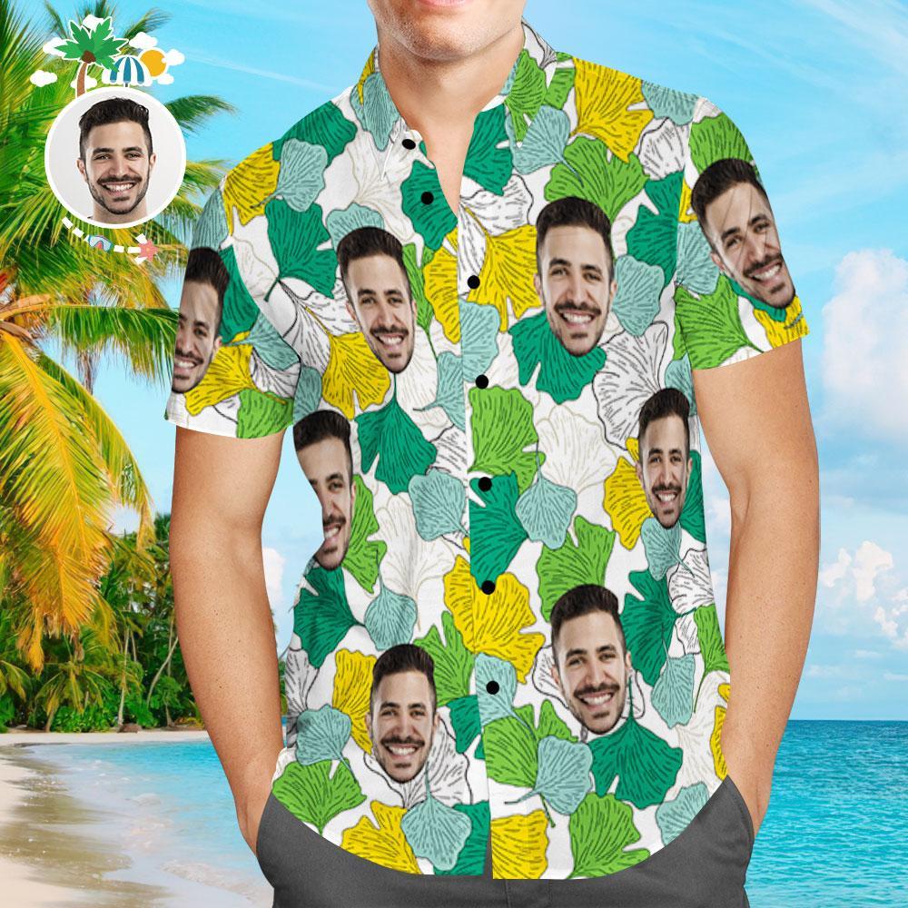 Camisas Hawaianas Personalizadas Deja Aloha Beach Shirt Para Hombres