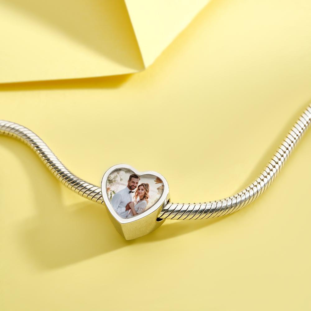 Encanto De Flor De Nacimiento Grabable Hermoso Encanto De Corazón Regalo De Cumpleaños - soufeeles