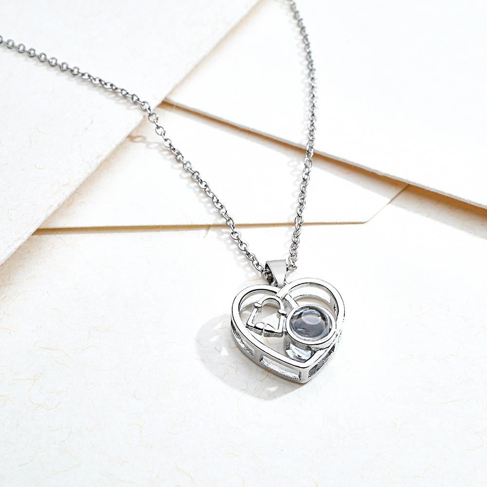 Collar De Proyección Personalizado, Regalo De Estetoscopio De Corazón De Amor Para Médico - soufeeles