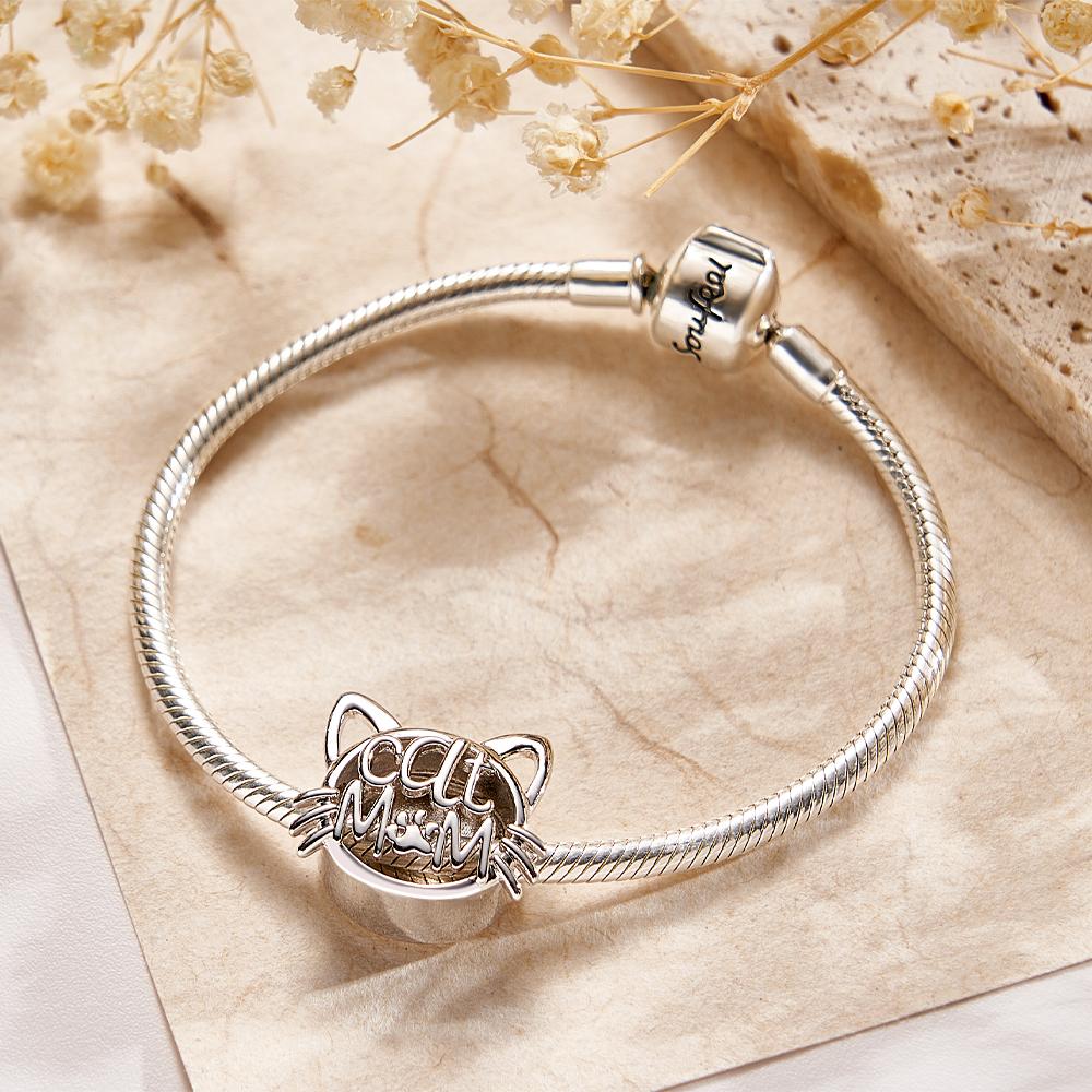 Foto Personalizada Charm Cat Mom Lindo Regalo Para Mascotas - soufeeles