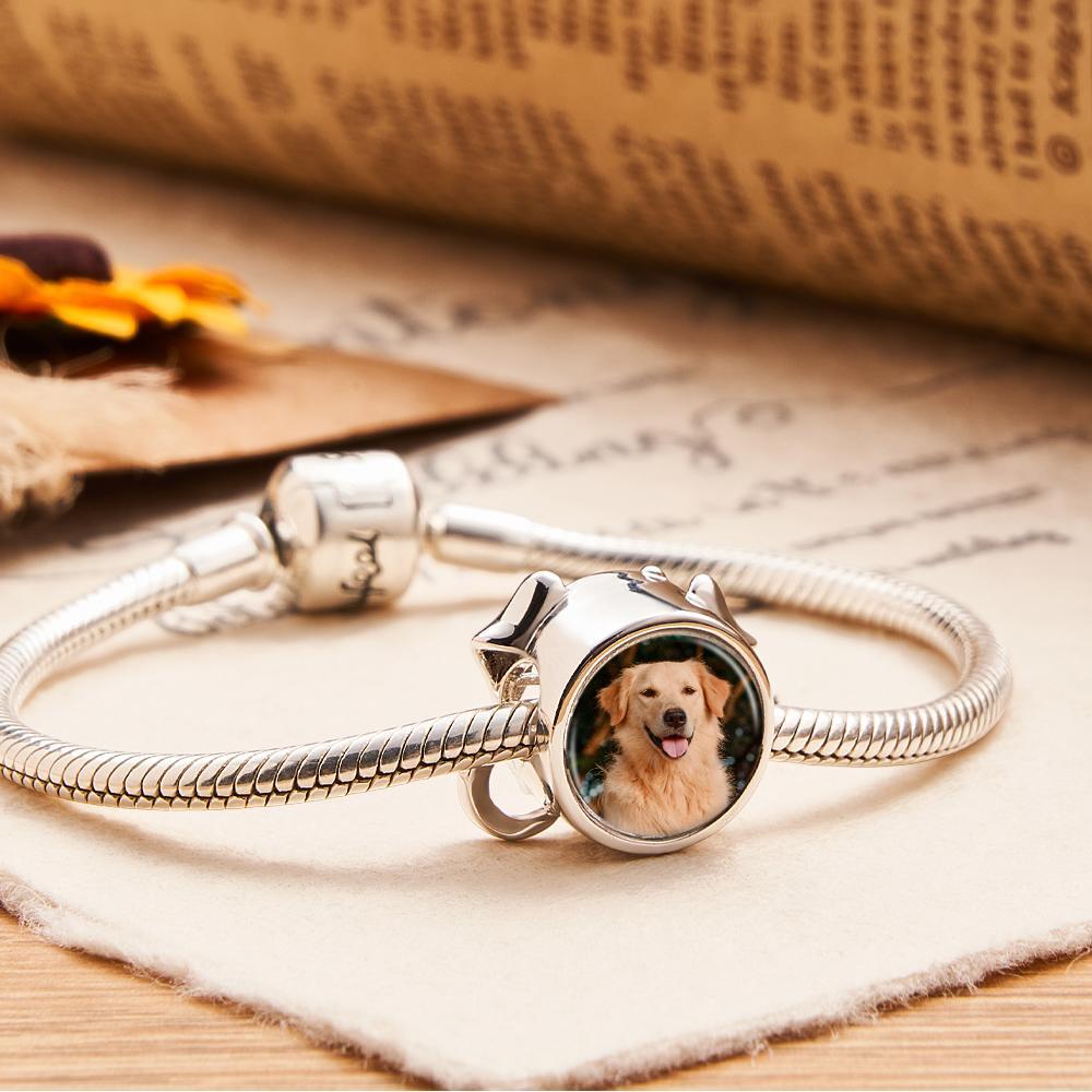 Foto Personalizada Charm Perro Mamá Lindo Regalo Para Mascotas - soufeeles