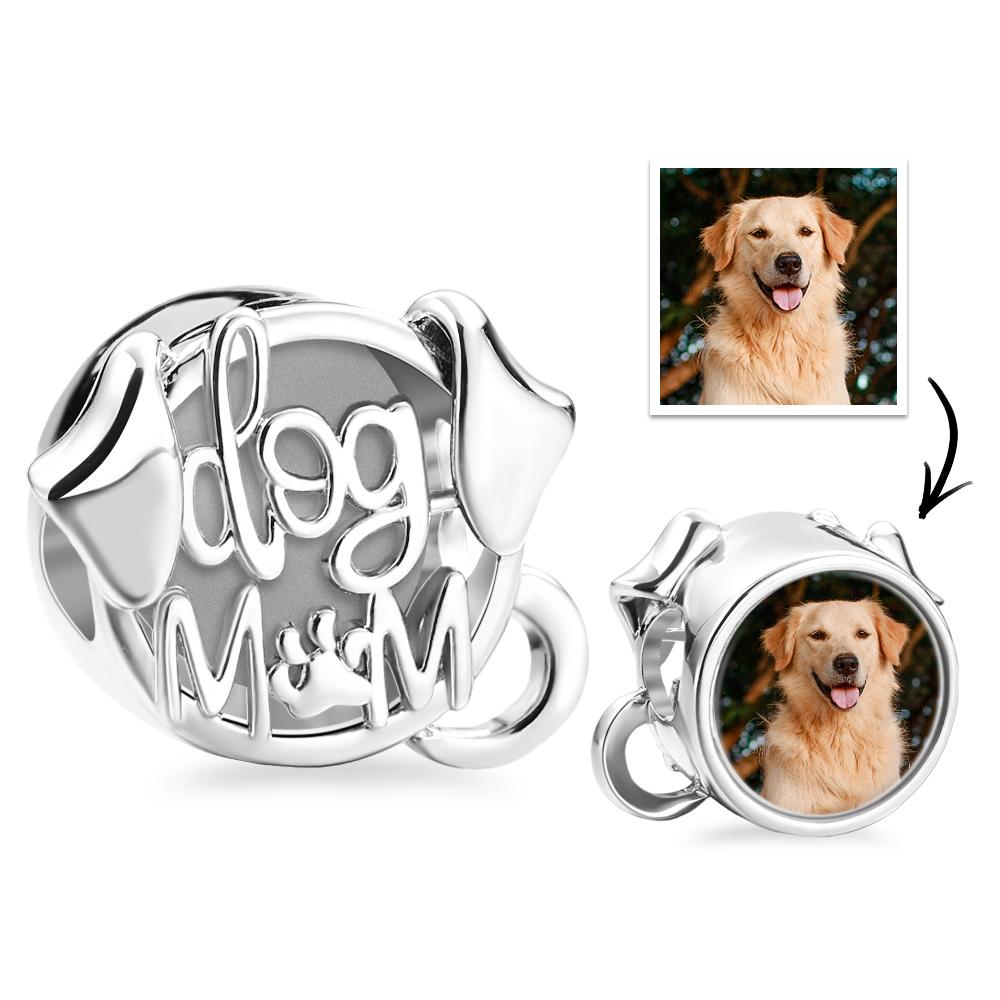 Foto Personalizada Charm Perro Mamá Lindo Regalo Para Mascotas - soufeeles