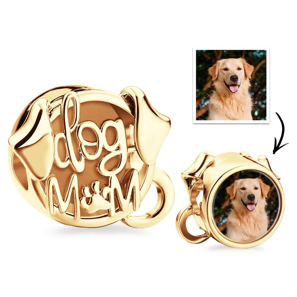 Foto Personalizada Charm Perro Mamá Lindo Regalo Para Mascotas - soufeeles