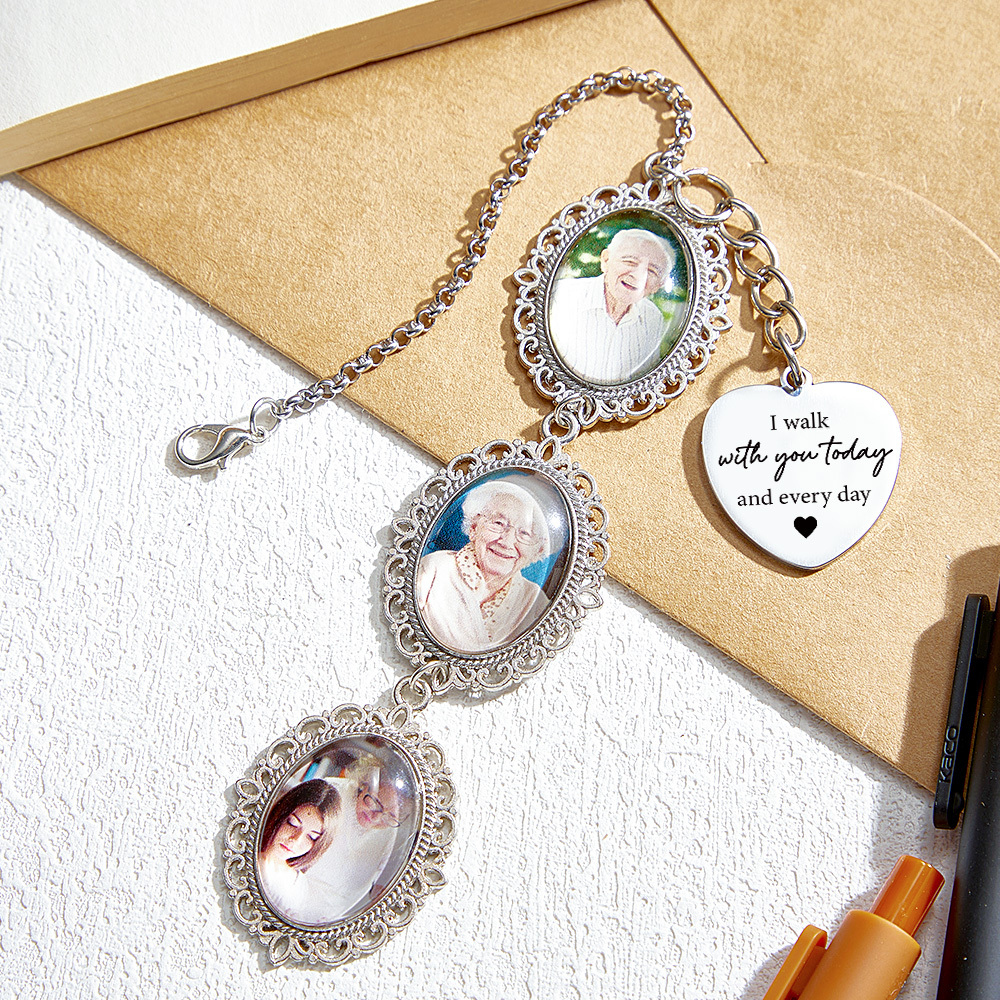Colgante De Foto Conmemorativo De Graduación Personalizado Con Recuerdo De Borla De Tapa De Mensaje De Memoria Amorosa Personalizado - soufeeles