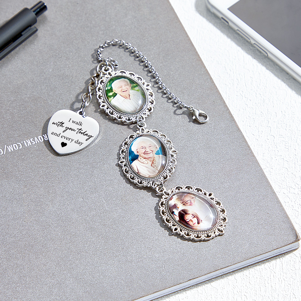 Colgante De Foto Conmemorativo De Graduación Personalizado Con Recuerdo De Borla De Tapa De Mensaje De Memoria Amorosa Personalizado - soufeeles