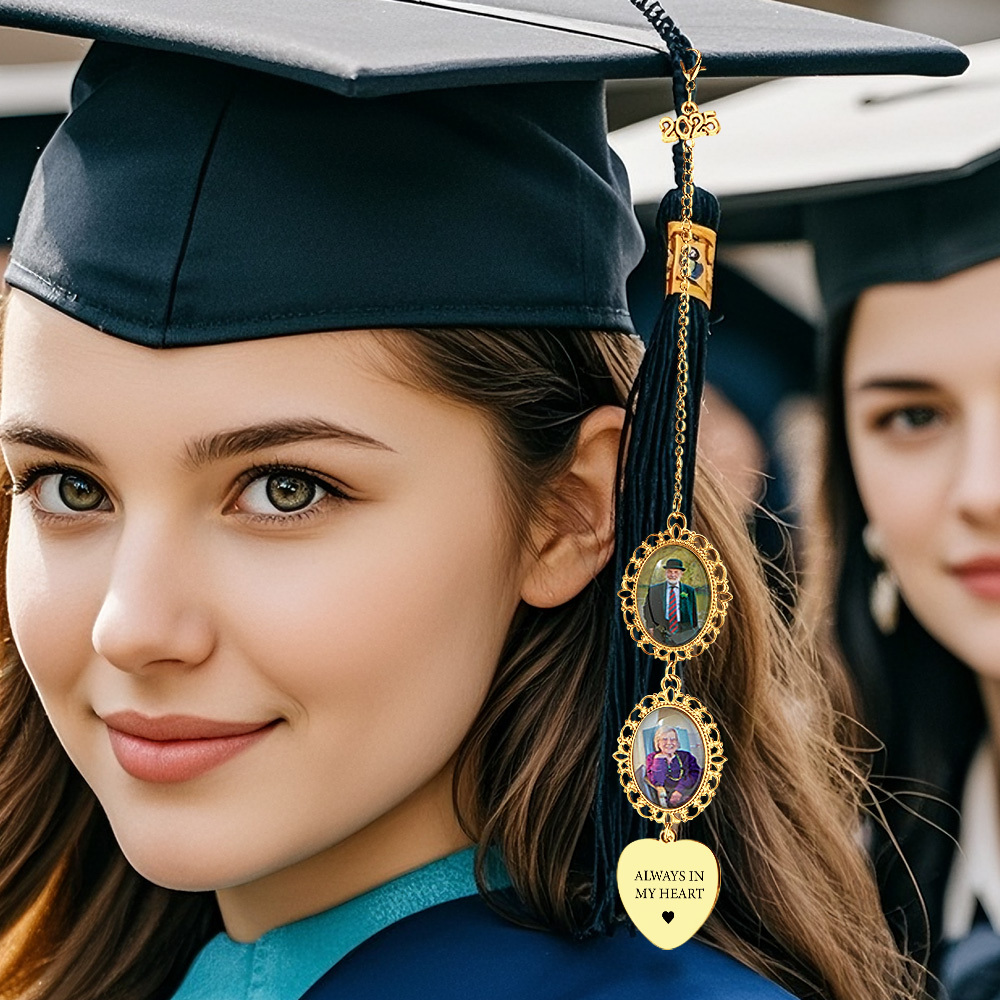 Encanto De Foto De Graduación Personalizado, Borla Conmemorativa De Graduación, Foto Conmemorativa, Gorro De Graduación, Regalo De Graduación - soufeeles