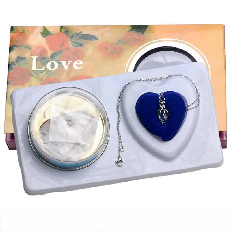 Collar De Perlas, Ostra De Perlas, Caja Ciega De Apertura Automática, Collar De Perlas, Colgante De Perlas, Regalo Sorpresa - soufeeles