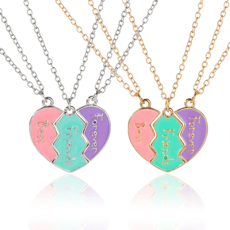 Collar Magnético Best Friends Forever Para 3 Regalos De Joyería Para Amigos - soufeeles