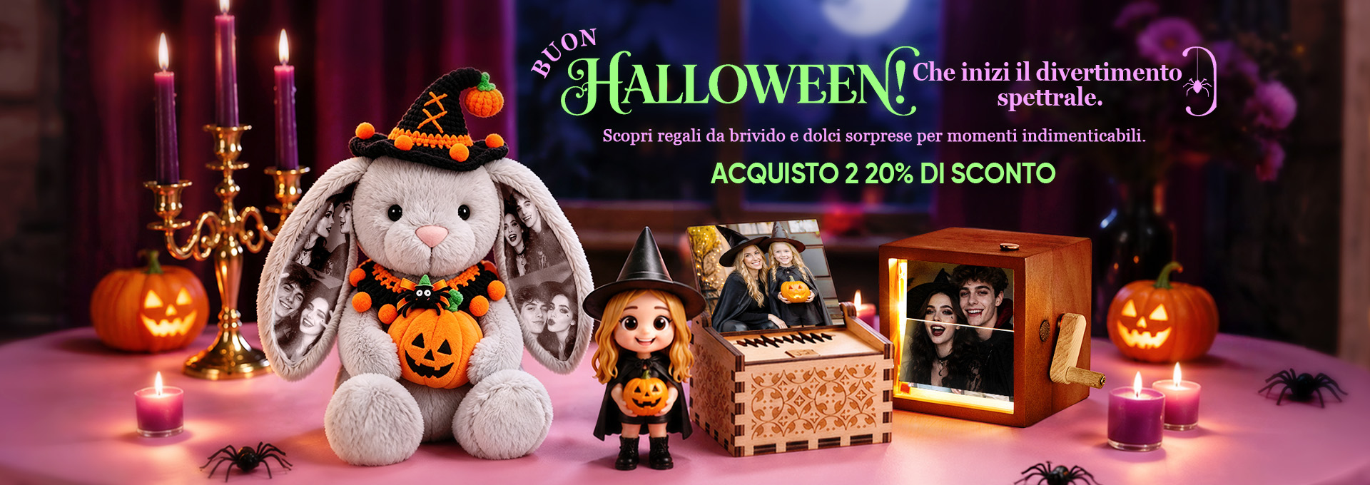 Festeggia Halloween con regali da brivido, sorp...