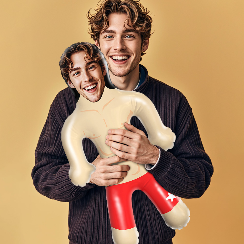 La Aduana Explota Las Muñecas, La Piscina Divertida, El Globo Inflable De Minime, La Cara Personalizada Del Aire Minime Para Los Favores De Fiesta - soufeeles