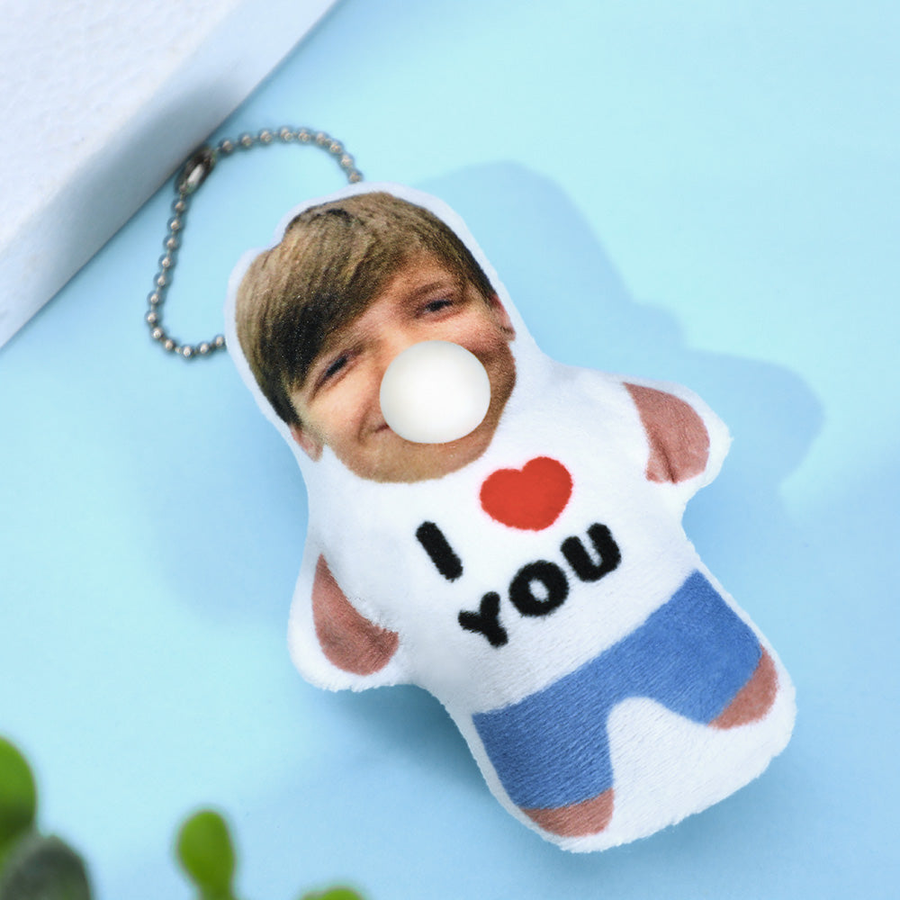 Llavero De Almohada Minime Personalizado Con Abrazo De Bolsillo Para Apretar Burbujas, Regalos De San Valentín - soufeeles