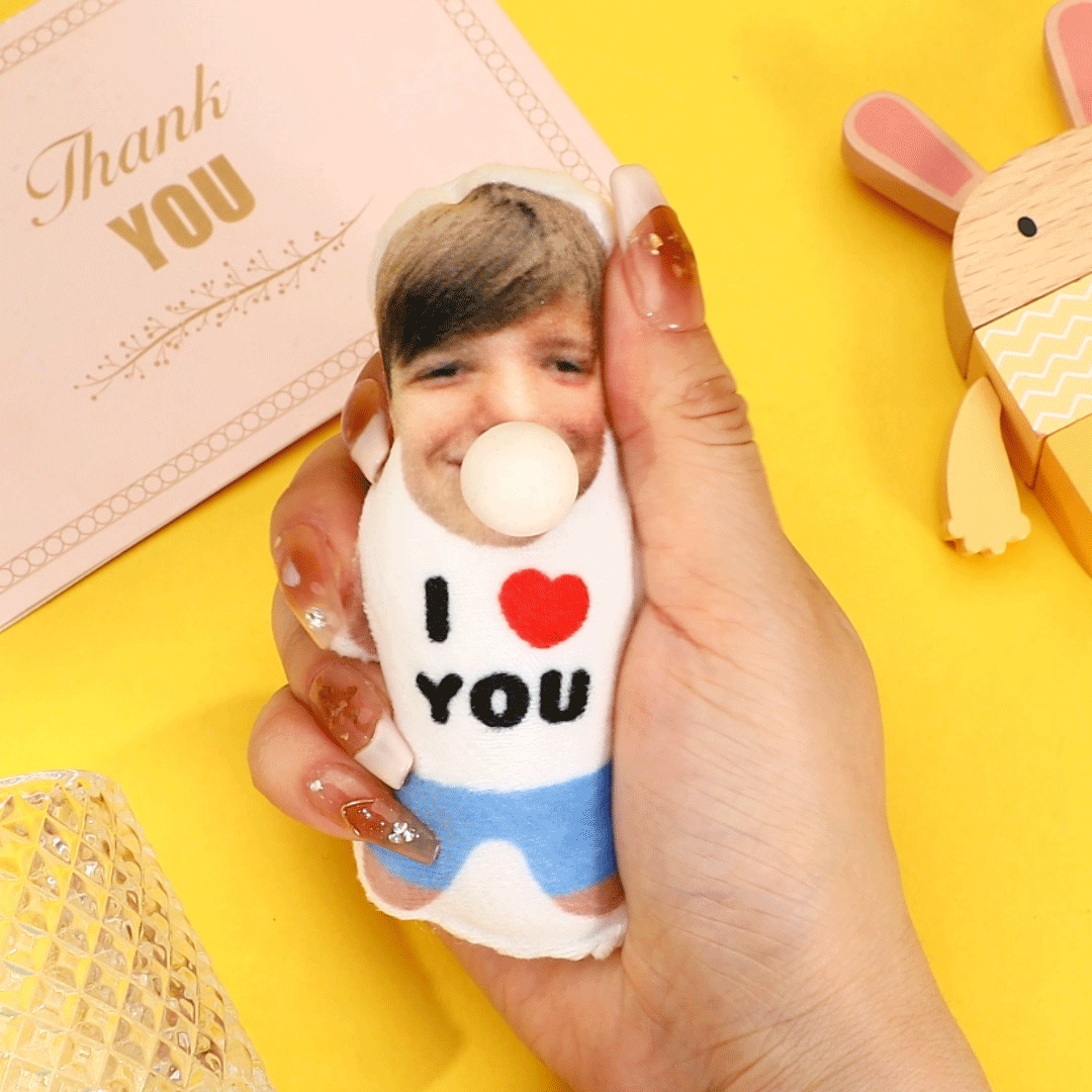 Llavero De Almohada Minime Personalizado Con Abrazo De Bolsillo Para Apretar Burbujas, Regalos De San Valentín - soufeeles
