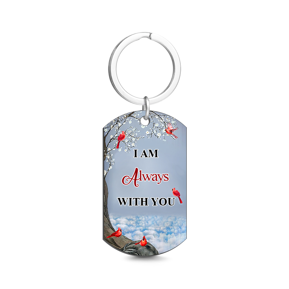 Foto Personalizada Te Llevaré - Regalo Conmemorativo Para Llavero De Aluminio Personalizado Familiar - soufeeles