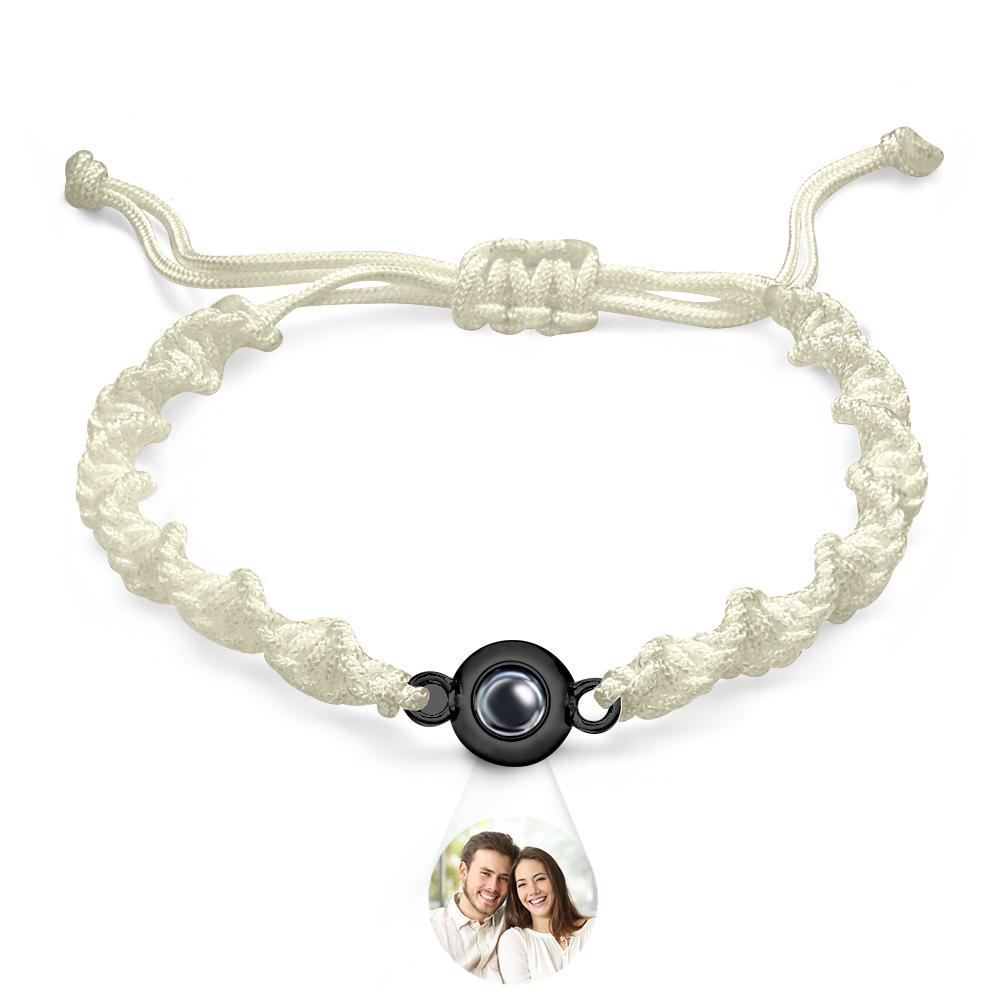 Pulsera De Proyección Personalizada Tejido Deportivo Regalo Simple - soufeeles
