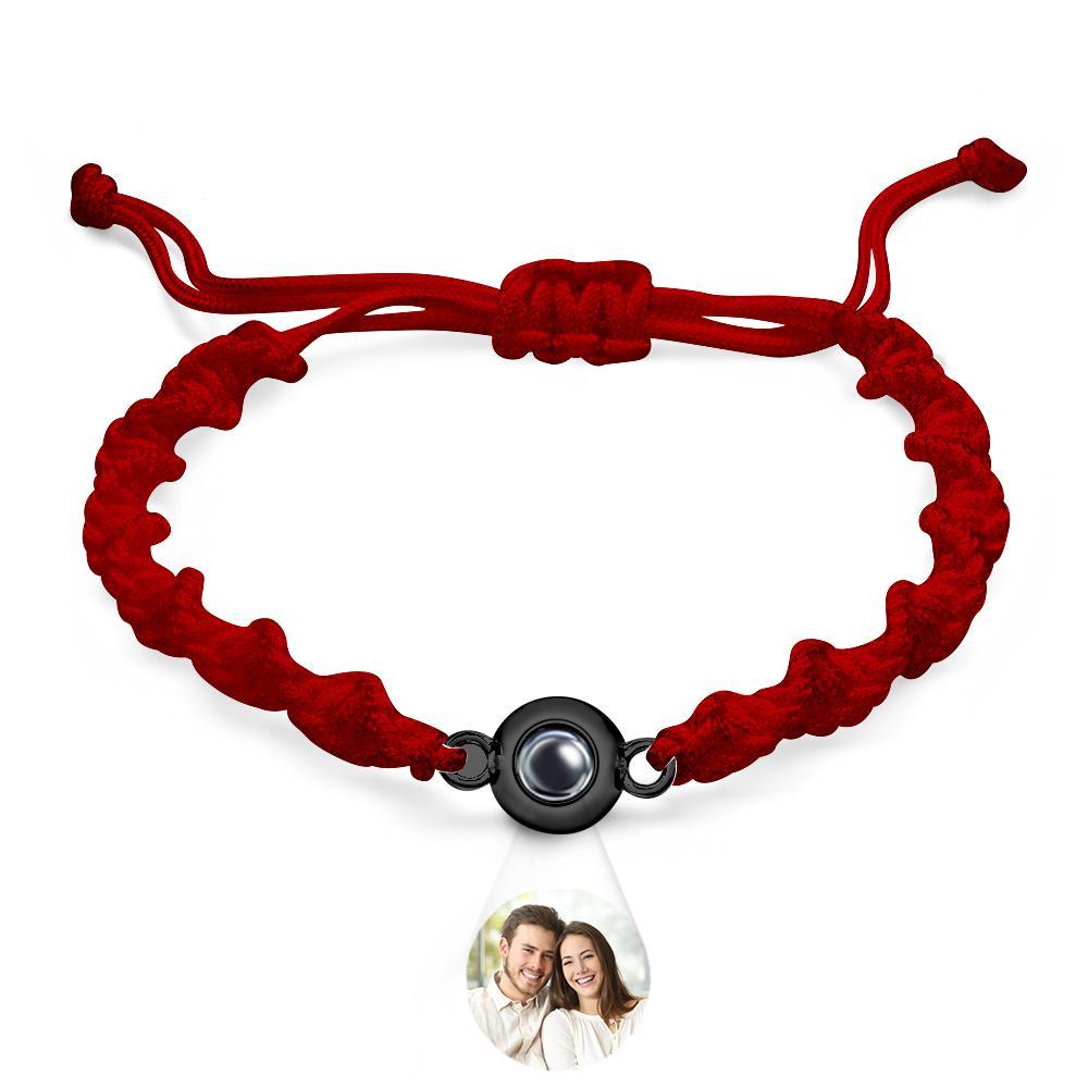Pulsera De Proyección Personalizada Tejido Deportivo Regalo Simple - soufeeles