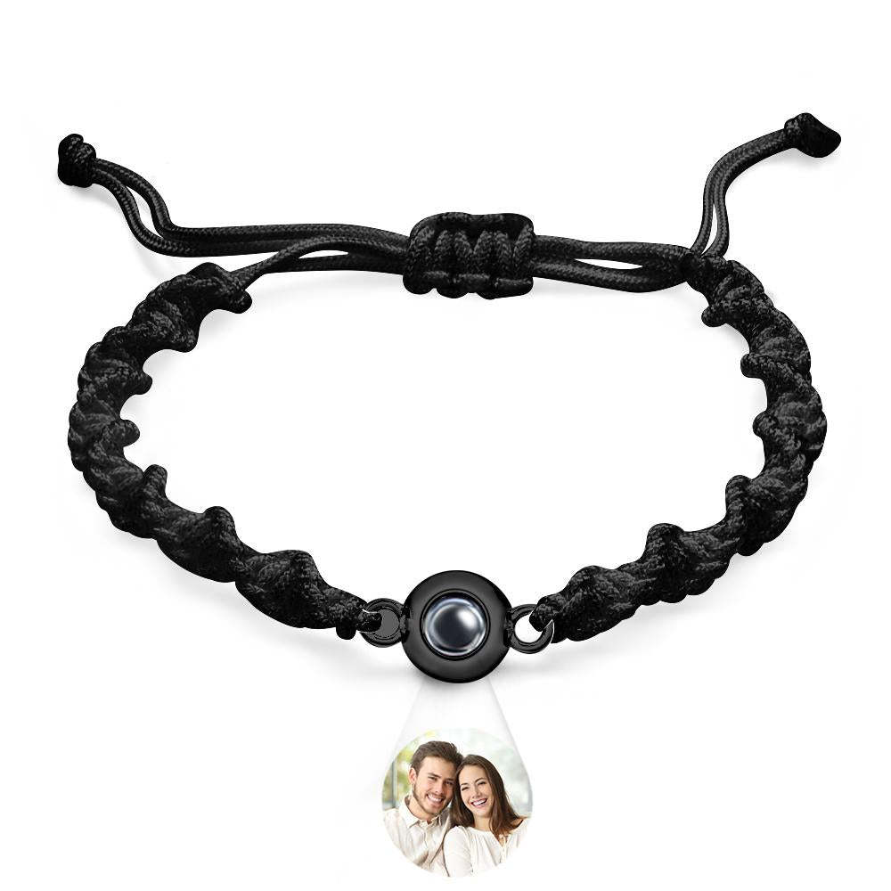 Pulsera De Proyección Personalizada Tejido Deportivo Regalo Simple - soufeeles