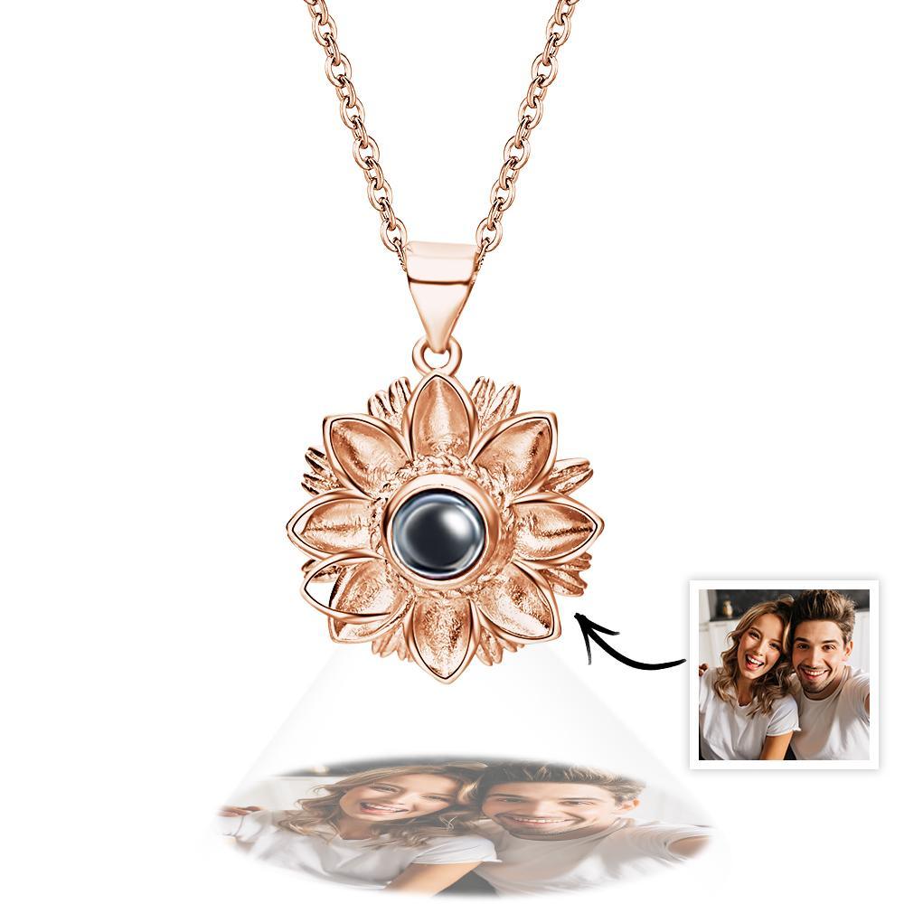 Collar De Proyección De Imágenes Personalizado Con Regalo De Forma Especial Para Su Persona Favorita - soufeeles