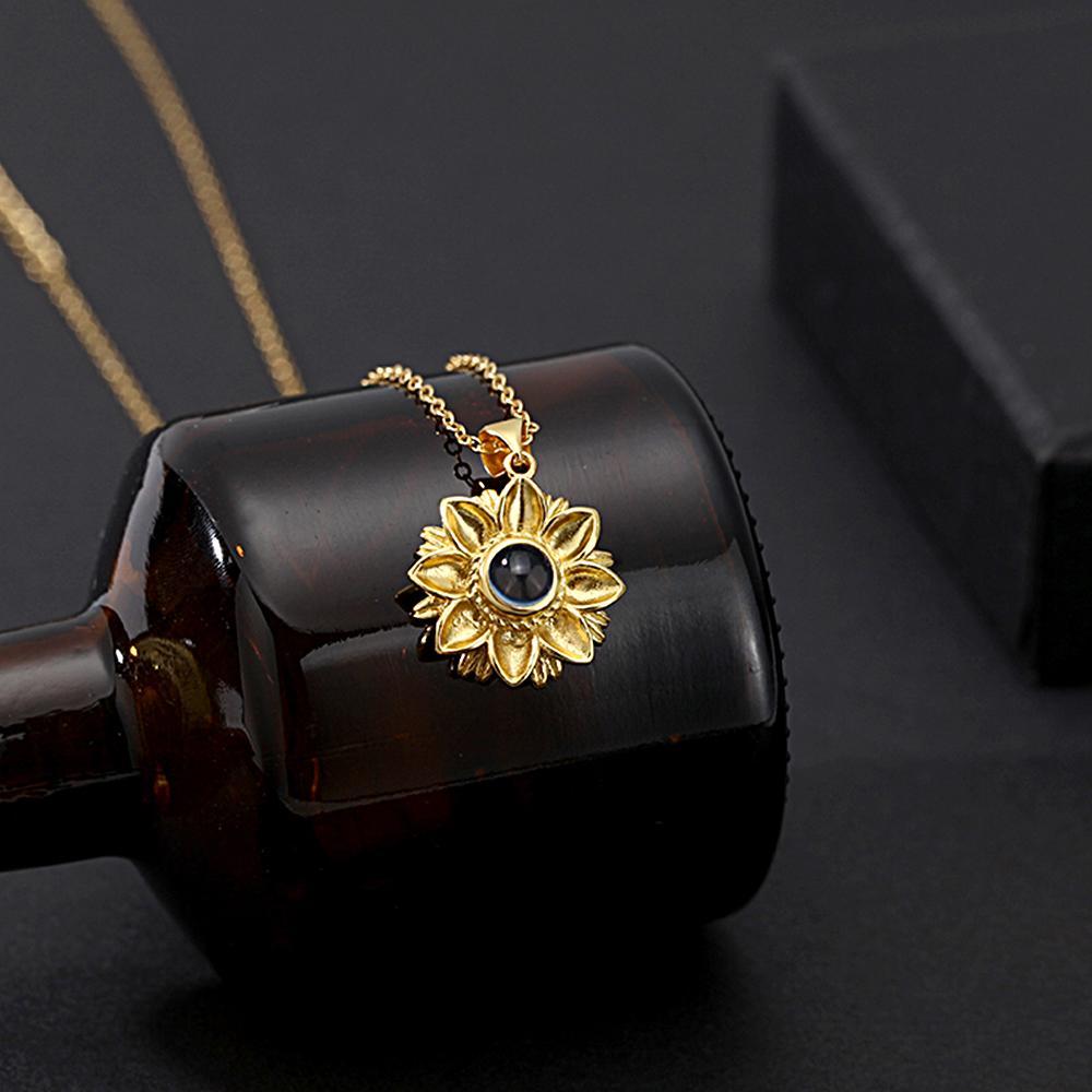 Collar De Proyección De Imágenes Personalizado Con Regalo De Forma Especial Para Su Persona Favorita - soufeeles