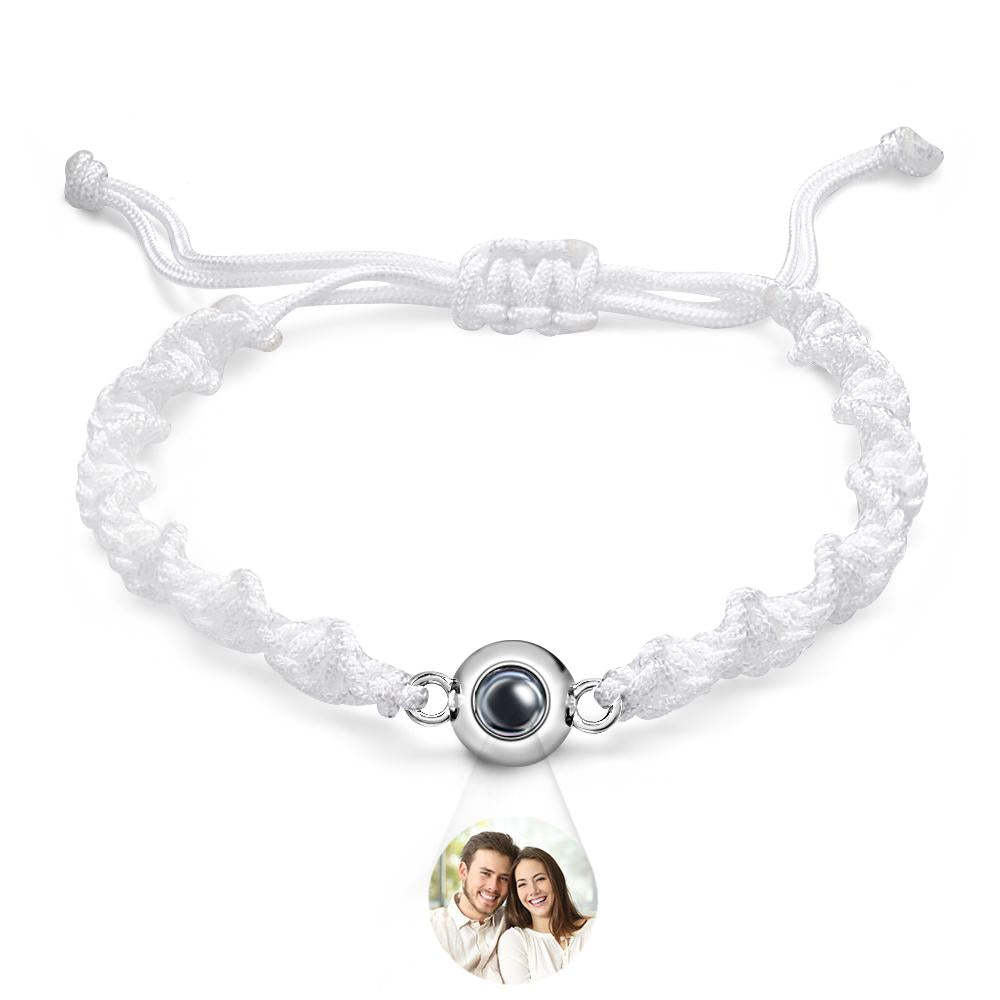 Pulsera De Proyección Personalizada Tejido Deportivo Regalo Simple - soufeeles