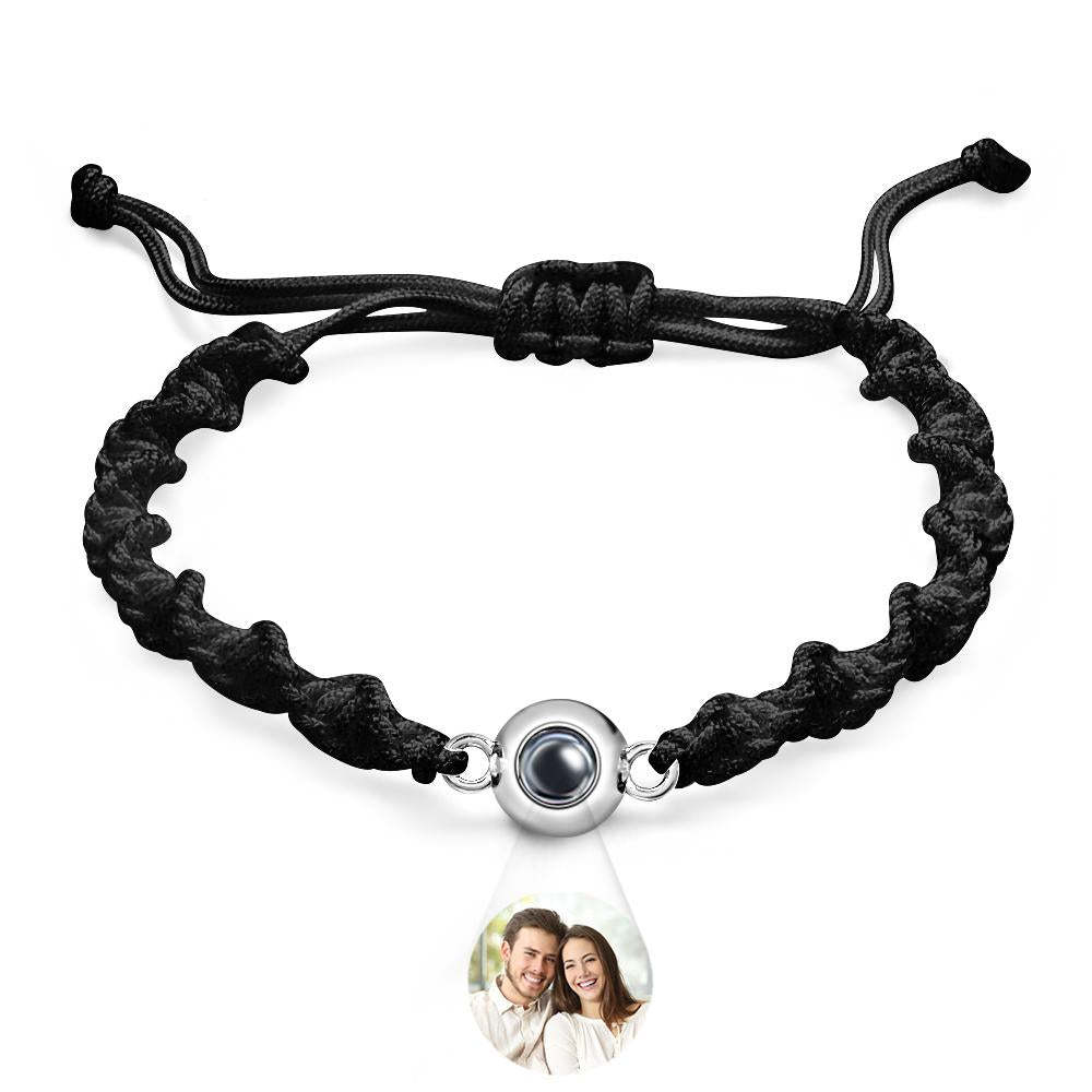 Pulsera De Proyección Personalizada Tejido Deportivo Regalo Simple - soufeeles