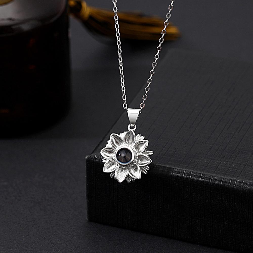 Collar De Proyección De Imágenes Personalizado Con Regalo De Forma Especial Para Su Persona Favorita - soufeeles