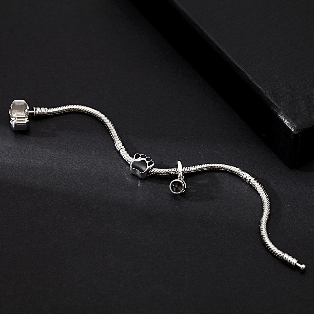 Pulsera De Proyección De Imágenes Personalizada Con Bonitos Adornos, El Mejor Regalo Para Ella - soufeeles