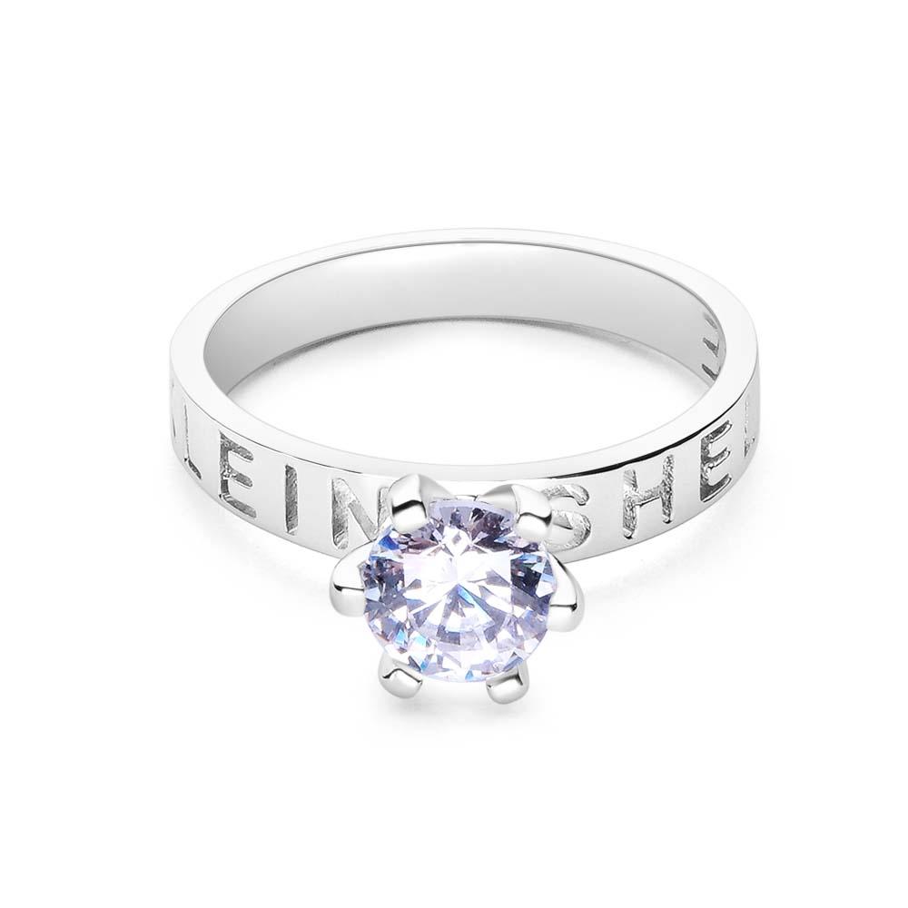 Anillo Con Nombre Personalizado De Dulce Cuento De Hadas, Regalo Inolvidable Para Alguien A Quien Amas - soufeeles