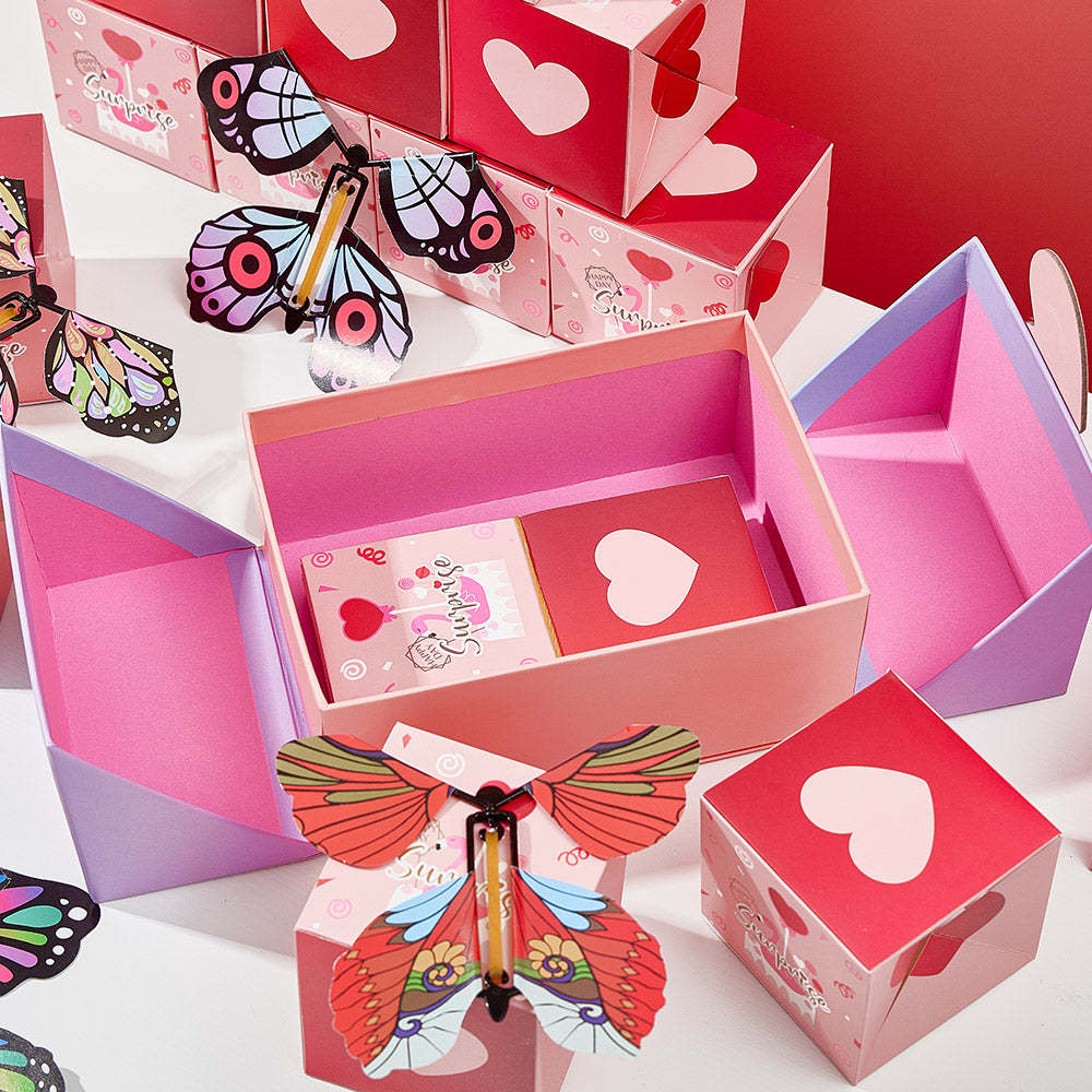 Caja De Regalo Sorpresa De Bricolaje Para Dinero En Efectivo Caja De Regalo Emergente Para Amante - soufeeles