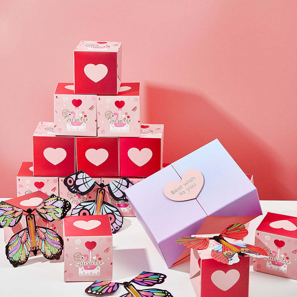 Caja De Regalo Sorpresa De Bricolaje Para Dinero En Efectivo Caja De Regalo Emergente Para Amante - soufeeles