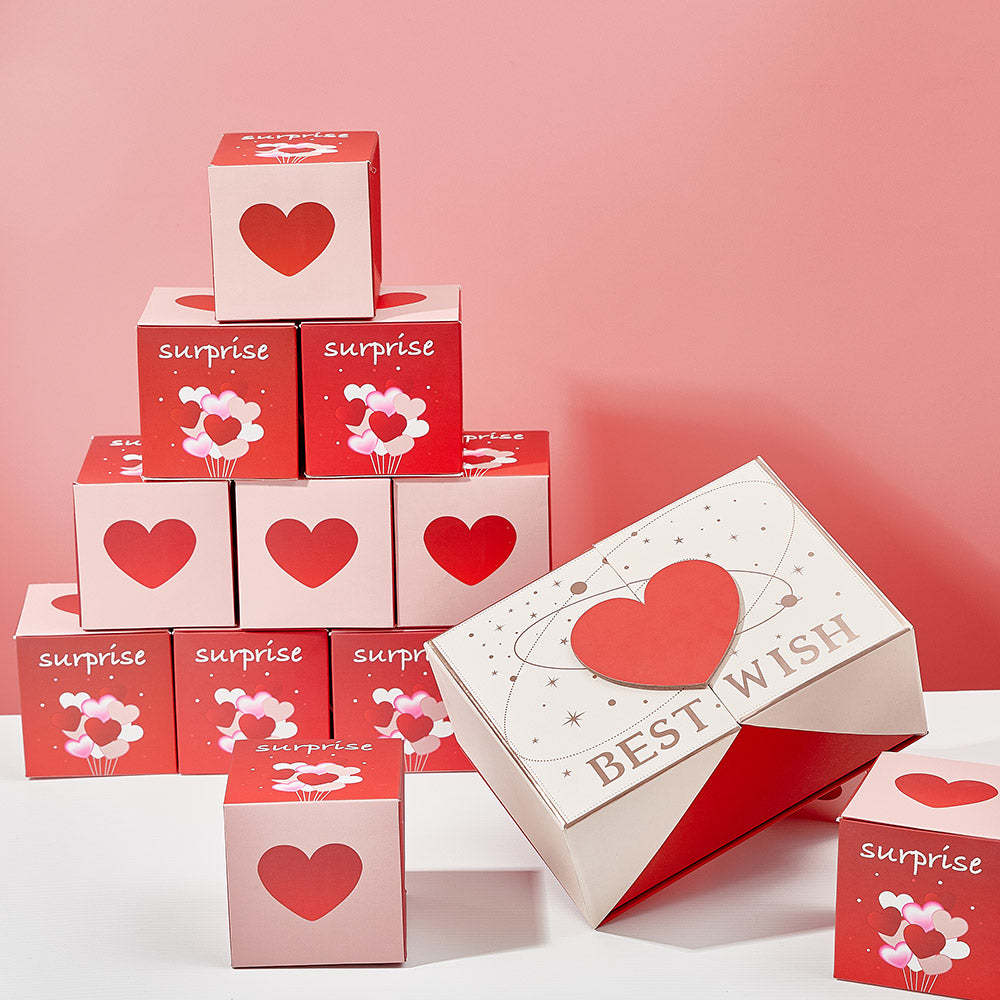 Caja De Regalo Sorpresa De Bricolaje Para Dinero En Efectivo Caja De Regalo Emergente Para Amante - soufeeles