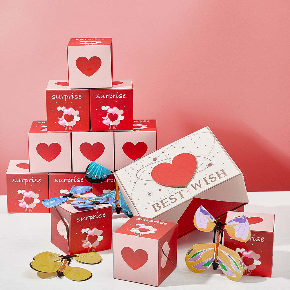 Caja De Regalo Sorpresa De Bricolaje Para Dinero En Efectivo Caja De Regalo Emergente Para Amante - soufeeles