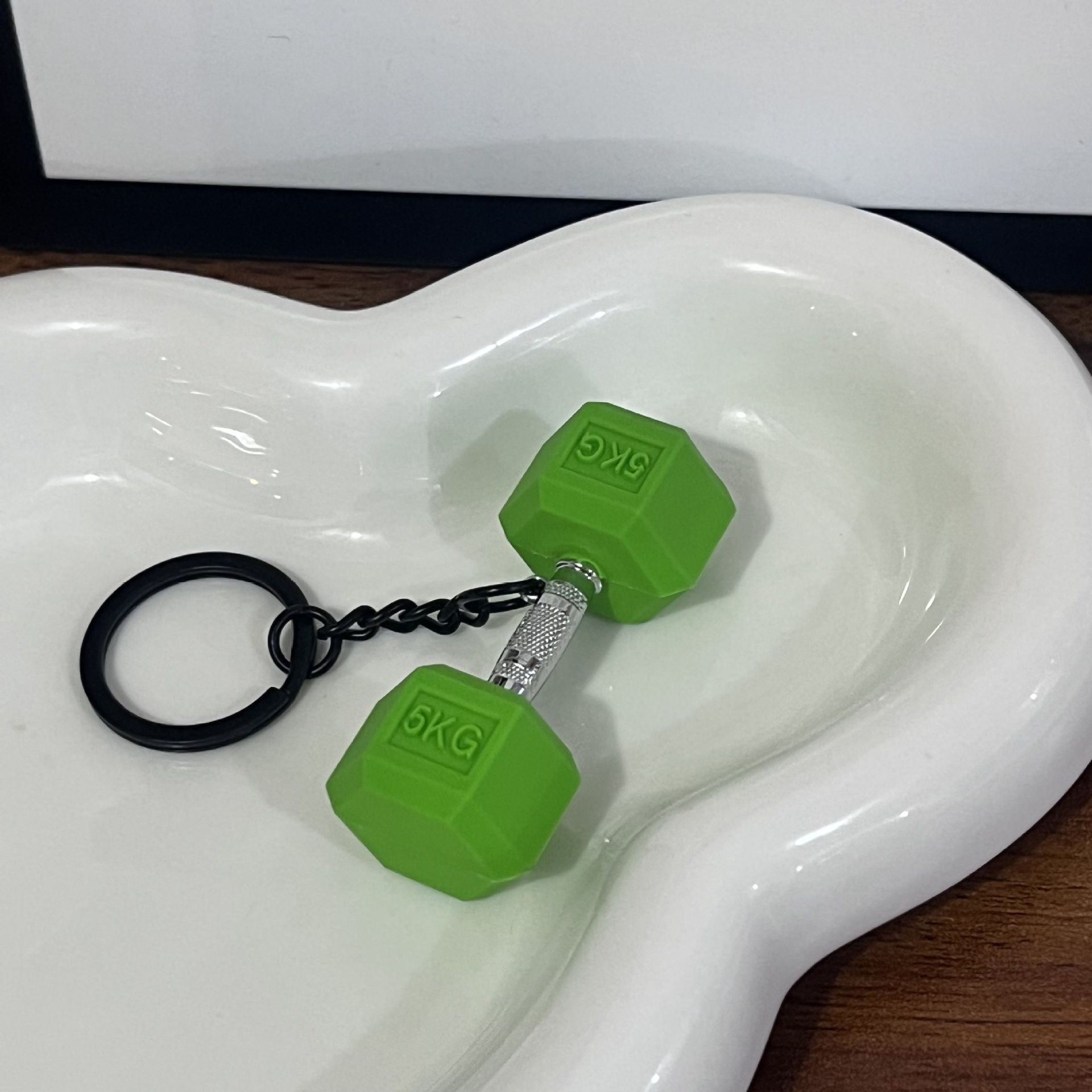 Mini Llavero Con Mancuernas Para Levantamiento De Pesas, Accesorios Y Equipo - soufeeles