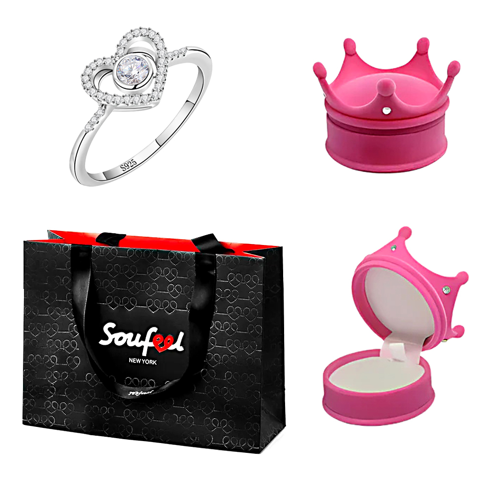 Caja De Princesa Y Anillo De Promesa - soufeeles