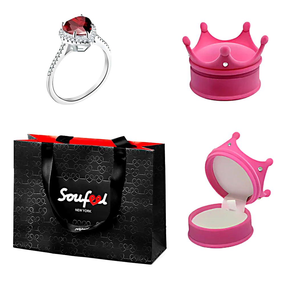 Caja De Princesa Y Anillo De Promesa - soufeeles