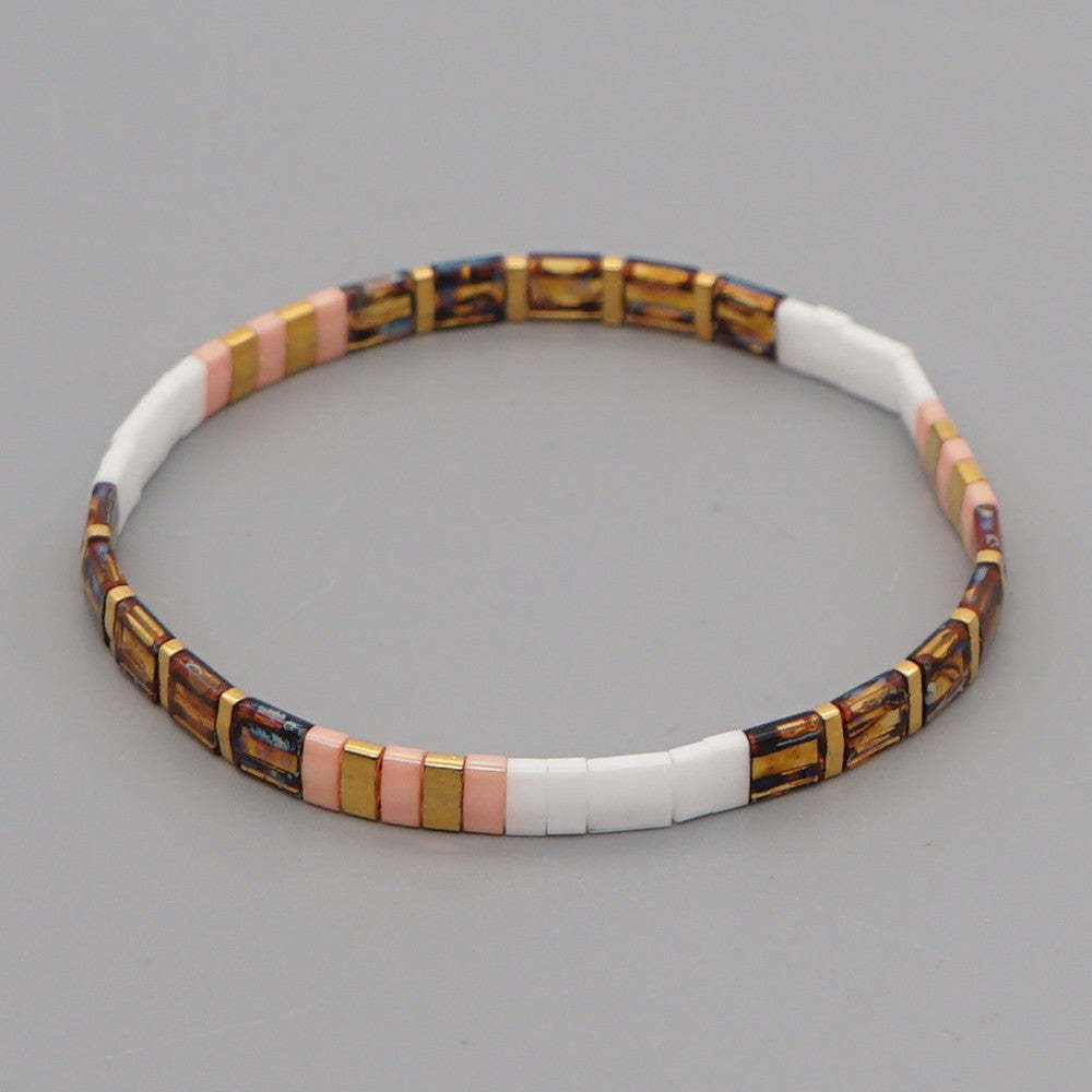 Pulsera Tila Regalo Artesanal De Moda Vintage Para Amantes De La Joyería - soufeeles