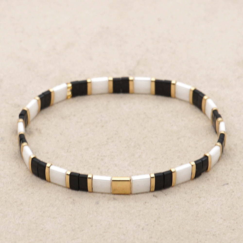 Pulsera De Cuentas Tila Regalo De Moda Vintage Para Un Ser Querido - soufeeles
