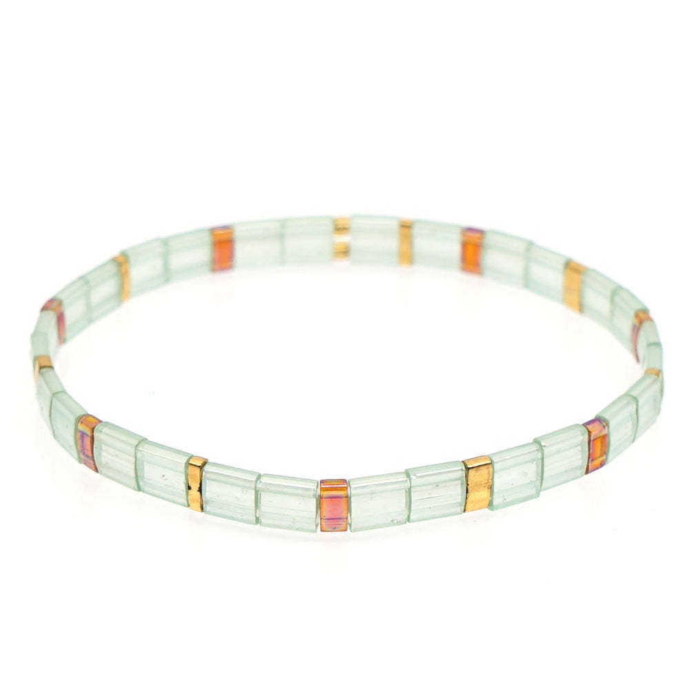 Pulsera De Cuentas Tila Regalo De Moda Vintage Para Un Ser Querido - soufeeles