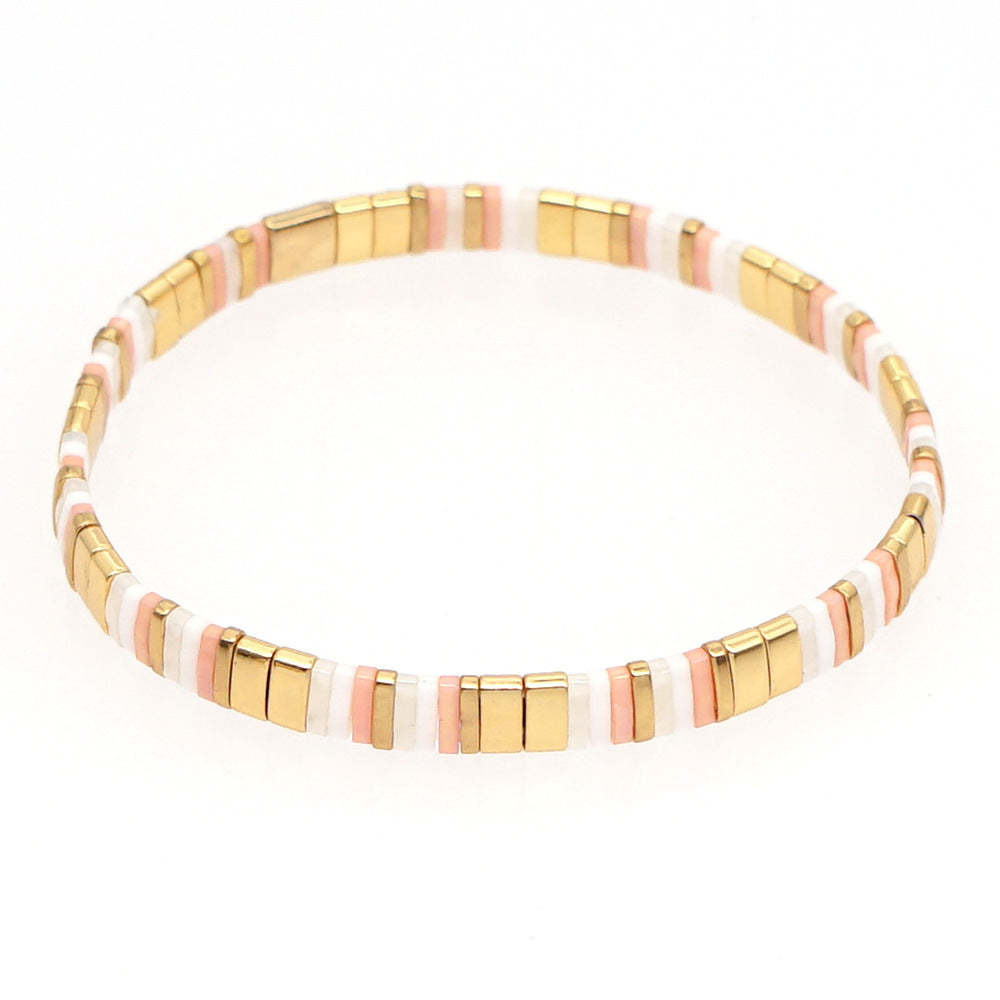 Pulsera Tila Regalo Artesanal De Moda Vintage Para Amantes De La Joyería - soufeeles