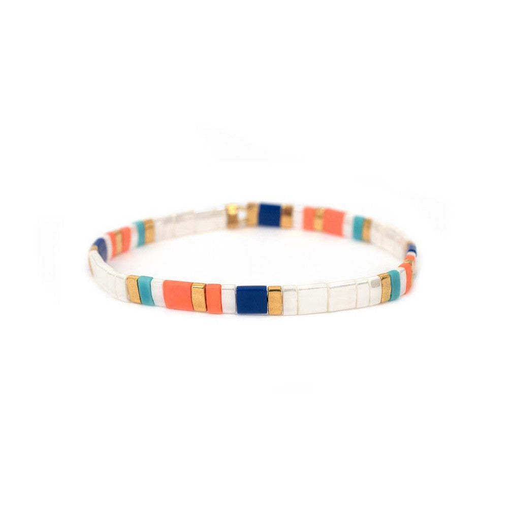 Pulsera De Cuentas Tila Moda Vintage Muestra Tu Amor Con Estilo - soufeeles